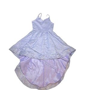 Kids Lavender Princess Costume Dress